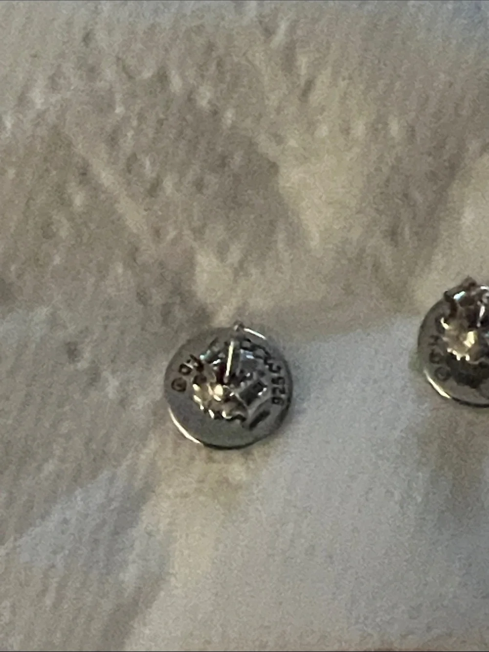 Harley Davidson Silver Ear rings